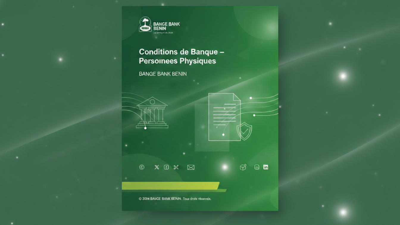 Conditions de banque personnes physiques